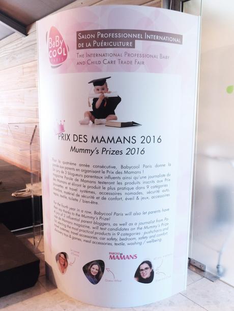 Ma journée de Jury pour le Prix des Mamans au salon Babycool prix des mamans