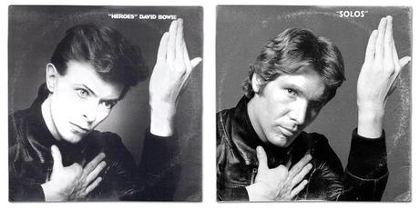 Pochettes de disques sauce Star Wars