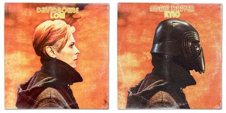 Pochettes de disques sauce Star Wars