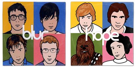 Pochettes de disques sauce Star Wars