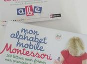 chemin l'école alphabet mobile Montessori pochette écriture lecture