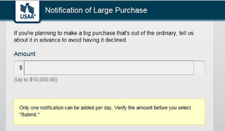 Notification d'achat important