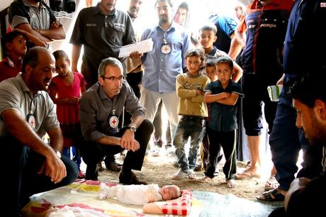 Irak - 2015 : Dominik Stillhart, Directeur des opérations du CICR : 