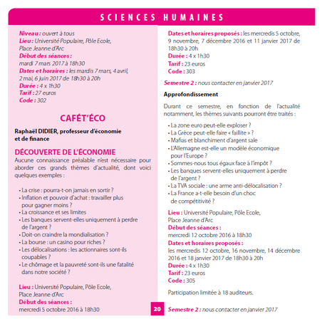 Cafet'éco et histoire de l'économie à Sarreguemines