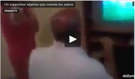 Vidéo : Un supporteur algérien dingue de l'Équipe nationale