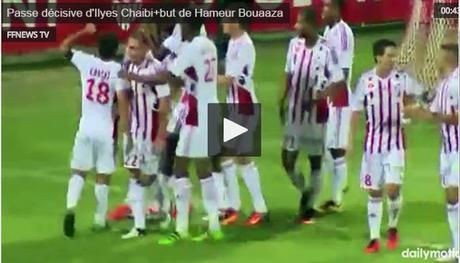 Vidéo : la jolie passe décisive d'Ilyes Chaibi + le but de Hameur Bouaaza