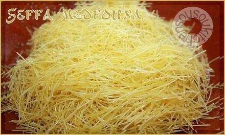 la cuisine marocaine seffa medfouna