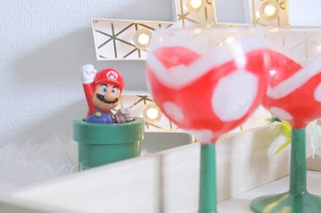 DIY : Des verres Mario (fleurs Piranha ! )