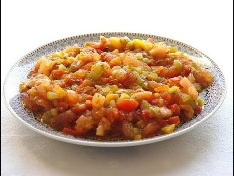 Recette Ramadan : Salade Grillée (Mechouia)