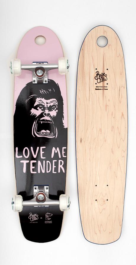 Baise en ville skateboards par Laurent Pierre