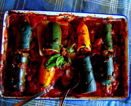 Cannelloni de courgettes