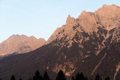 Le Karwendel au crépuscule