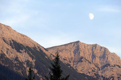 Le Karwendel au crépuscule