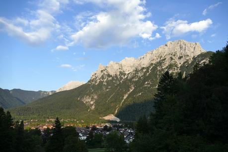 Le Karwendel au crépuscule