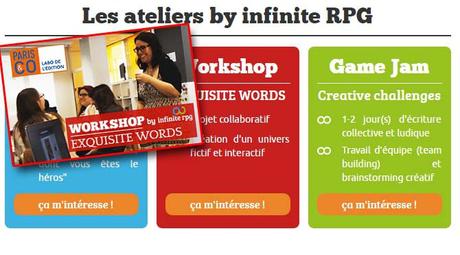Sondage Ateliers : Infinite RPG attend vos retours et suggestions