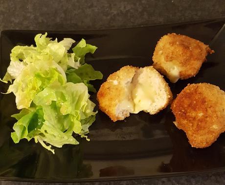 Boulettes de poulet emmental