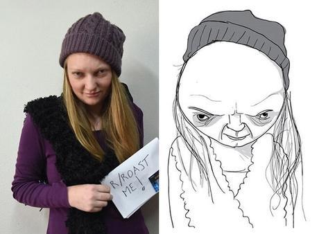 RoastMe! Ce dessinateur se paye votre tête sketchy-crab229