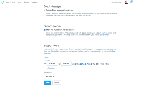Twitter : fonctionnalité pour les entreprises qui offrent un service d’assistance à la clientèle