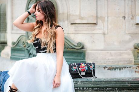 Le tutu de Carrie Bradshaw ! shooting paris fashion blogger