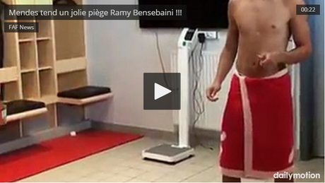 (Vidéo) : WTF / Mendes tend un jolie piège Ramy Bensebaini !