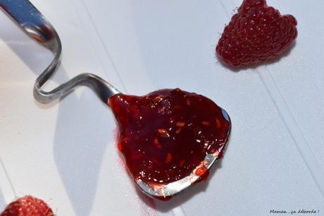 Confiture framboise, poivron et piment d'Espelette