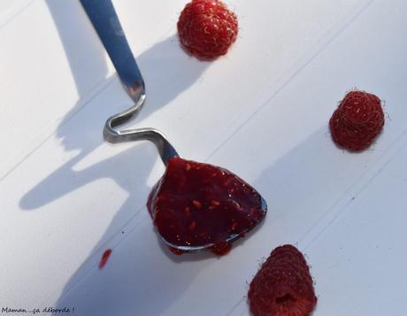 Confiture framboise, poivron et piment d'Espelette
