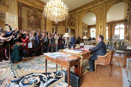 Journée du patrimoine à l'Elysée