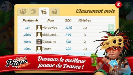 Tribal Pique : la dame de pique multijoueur sur iPhone & iPad Tribal-Pique-iPhone-4