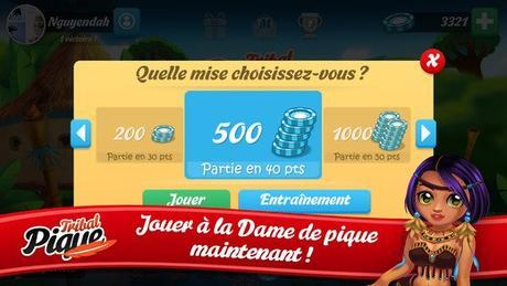 Tribal Pique : la dame de pique multijoueur sur iPhone & iPad Tribal-Pique-iPhone-2