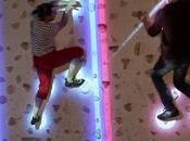 réalité augmentée s’invite d’escalade