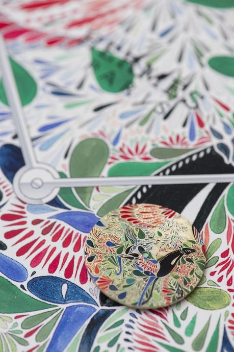 La Montre Hermes, chez Andre Martinez Cadrans en email, au Locle ce vendredi 08 janvier 2016

Photo Sandro Campardo