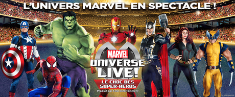 Marvel Univers Live - L’univers Marvel en spectacle ! à l'Accor Hôtels Arena Paris pour les petits et les grands