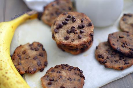 Cookies( vegan) sans gluten aux pépites de chocolat