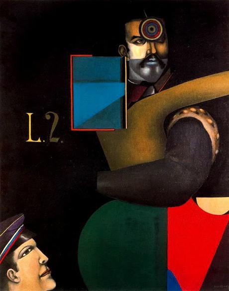 Le roi Louis II peint  par Richard Lindner