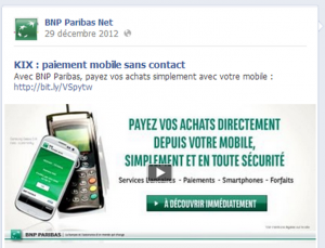 La publication Facebook de BNP Paribas qui tourne mal