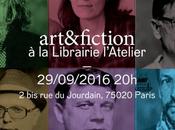 art&amp;fiction librairie L'Atelier jeudi septemb...