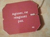 Agir plutôt réagir