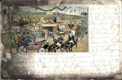 Les visites du Roi Louis II à l'Oktoberfest de 1864, un compte-rendu détaillé