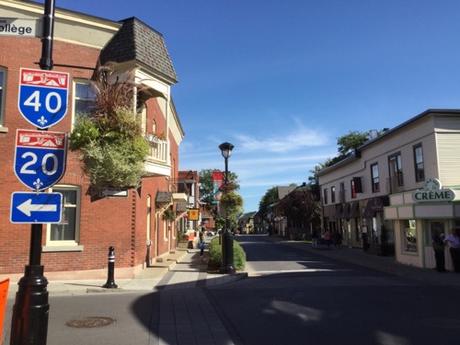Ste-Anne-de-Bellevue: un petit village sur l'île de Montreal!