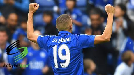 Slimani candidat pour le titre du meilleur buteur de la Premier League