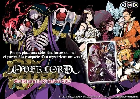 Ototo annonce l’arrivée du manga Overlord Overlord