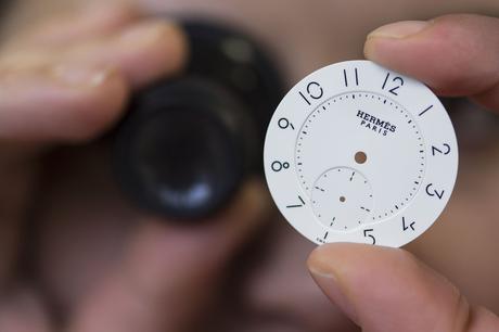 La Montre Hermes, chez Donze Cadrans au Locle ce mercredi 09 decembre 2015

Photo Sandro Campardo