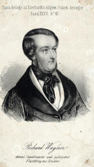 Wanted! Signalement de  Richard Wagner dans un document policier.
