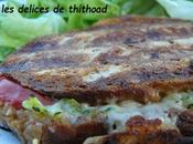 croque monsieur végétarien pain campagne