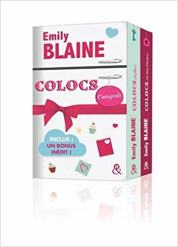 A vos agendas : retrouvez le coffret Colocs et Plus d'Emily Blaine