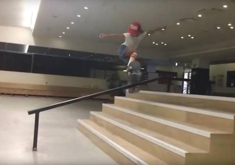 Cette petite fille de 8 ans va vous donner une leçon de SKATEBOARD