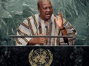 Président Ghana John Mahama l’ONU l’équité pour commercer avec monde