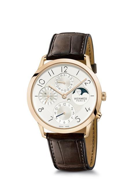 Hermes_Other new products Baselworld 2016_Slim d'Hermes_Pictures_Products_Press_Slim d'Hermes 39 manufacture-or rose-rose gold QP®Claude Joray