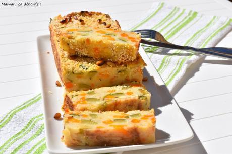 Gâteau de pommes de terre aux légumes