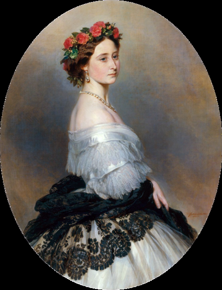 La princesse Alice, fille préférée de la Reine Victoria, en 1861